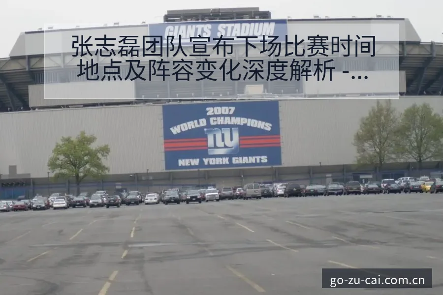 张志磊团队宣布下场比赛时间地点及阵容变化深度解析 - 中国足彩网赛事中心